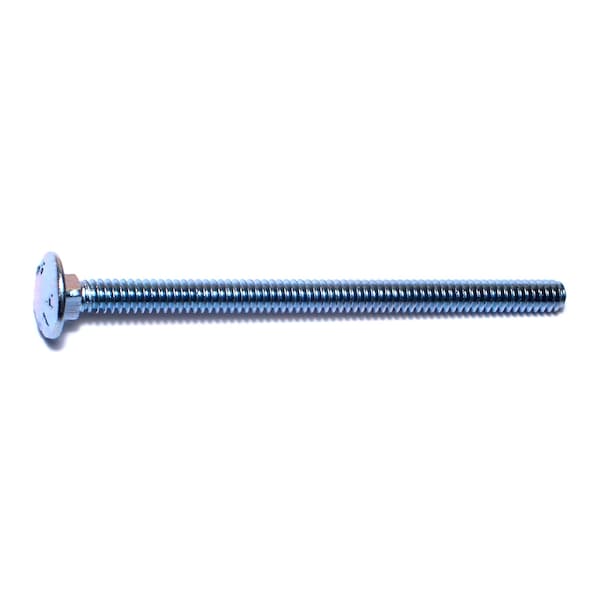 Midwest Fastener Carriage Bolt, Square Neck, 24 (Coarse), 3 in L, Steel, Zinc Plated, 100 PK 01046 - main